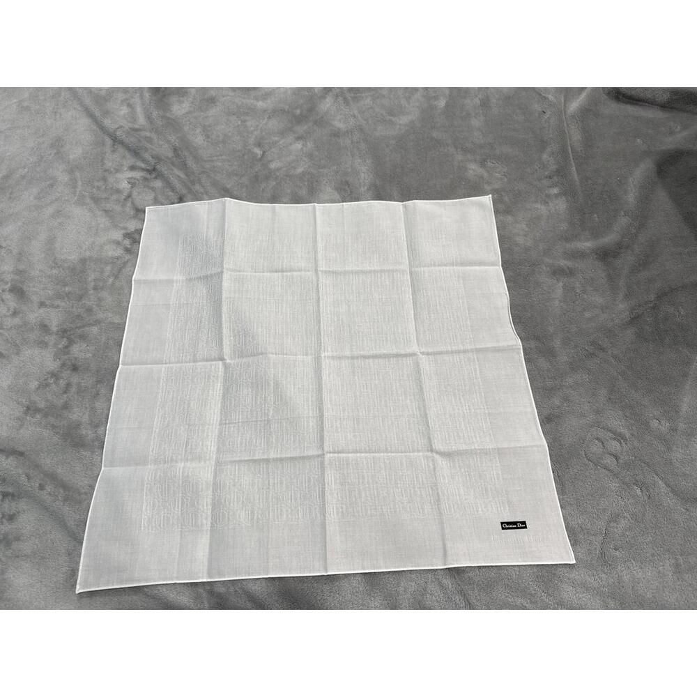 Christian Dior White Women's Scarf NEW